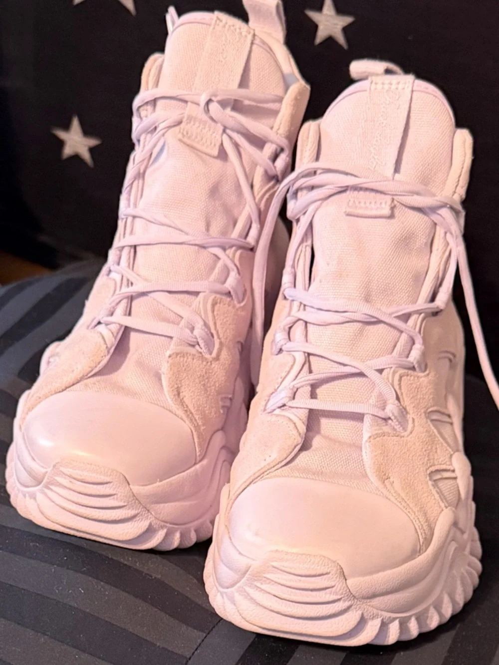 Converse Run Star Motion High Top Sneakers - Lilac - Picture 2 of 7